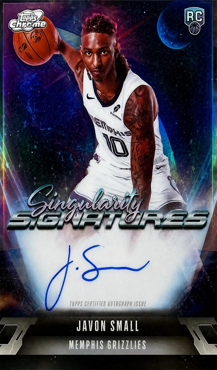Javon Small 2025 topps Topps Cosmic Chrome