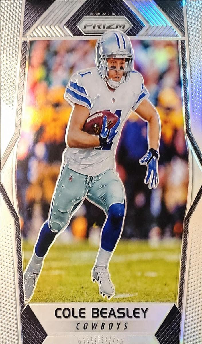 Cole Beasley 2017 panini Panini Plates & Patches