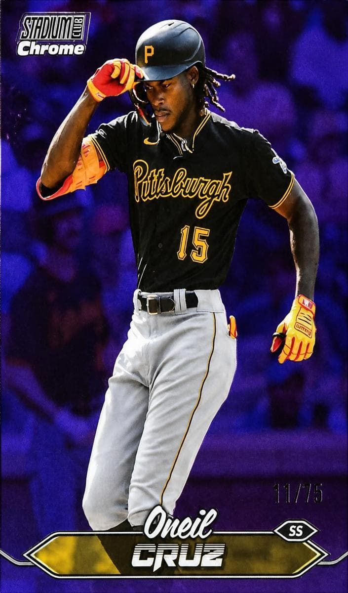 Oneil Cruz 2024 topps Stadium Club