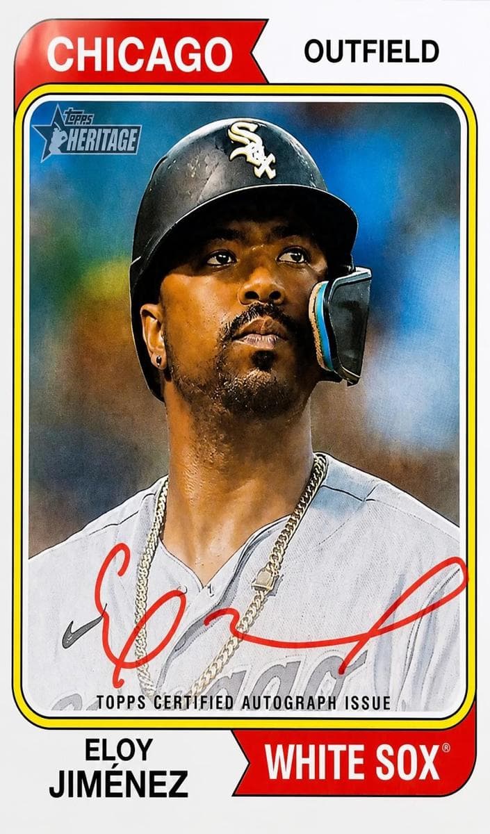 Edouard Julien 2023 topps Topps Heritage