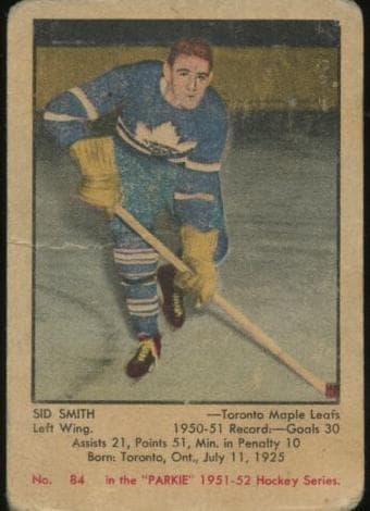 Sid Smith 1951 unknown Parkhurst