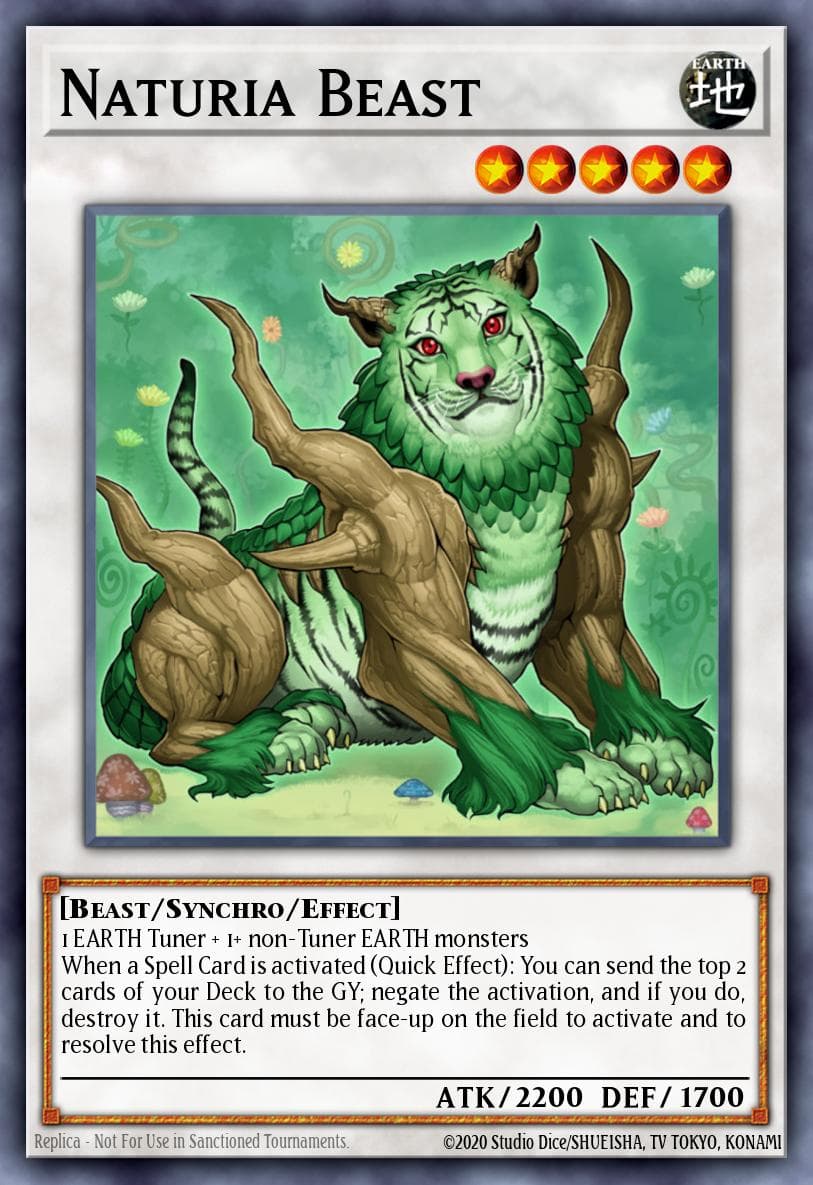 Naturia Beast 2010 Yu-Gi-Oh!