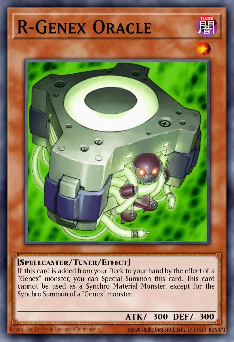 R-Genex Oracle 2010 Yu-Gi-Oh! Duel Terminal 3