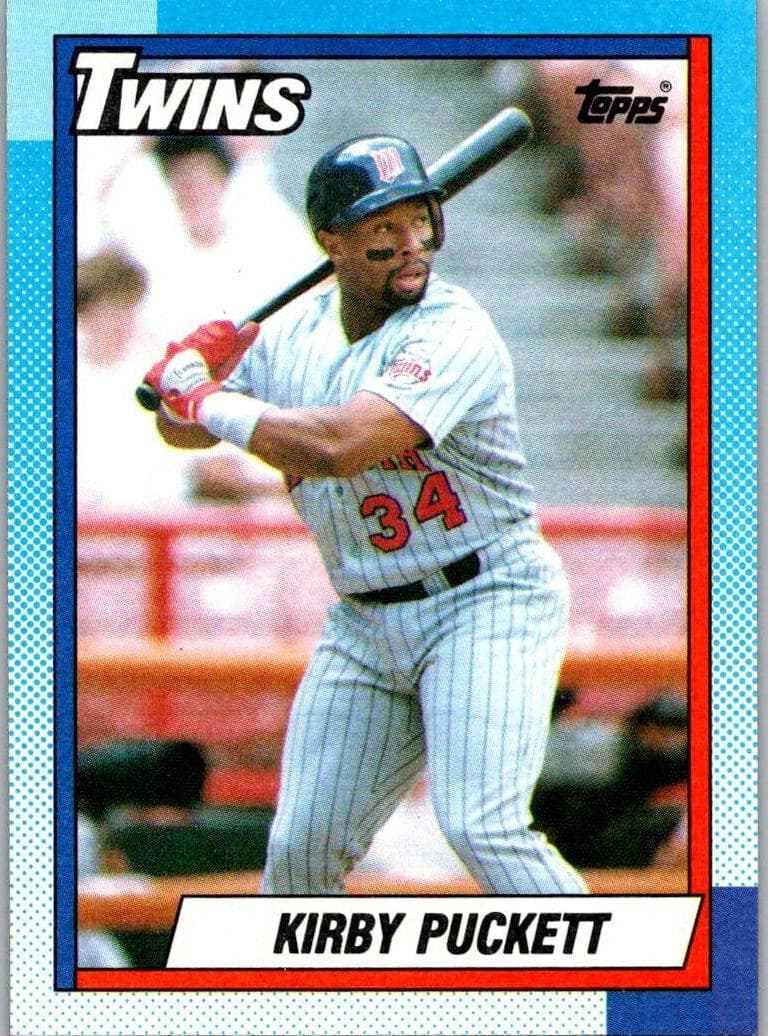Kirby Puckett 1990 topps O-Pee-Chee