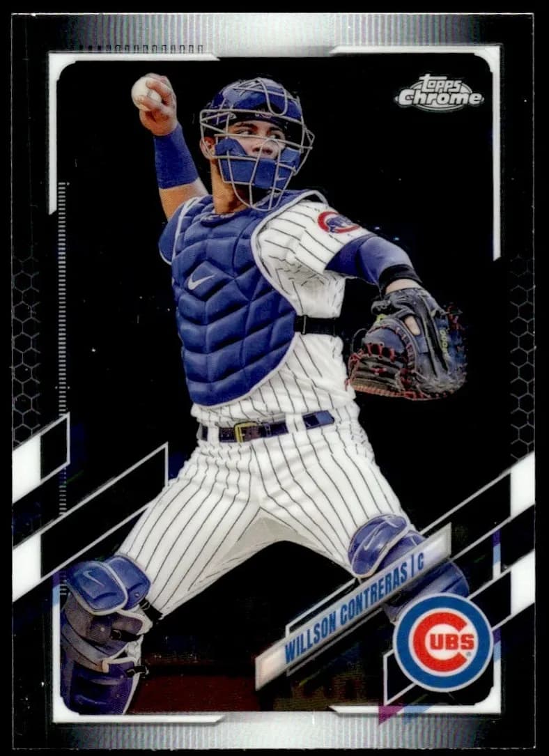 Willson Contreras 2021 topps Topps Chrome