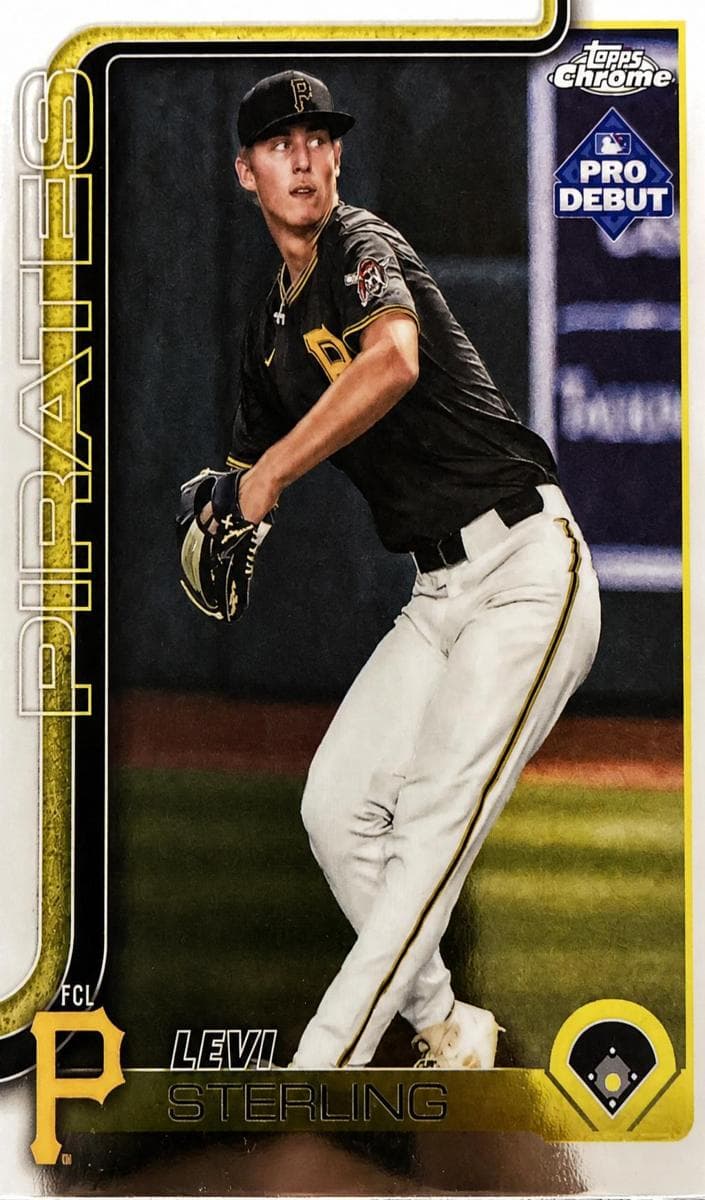 Levi Sterling 2025 topps Topps Pro Debut