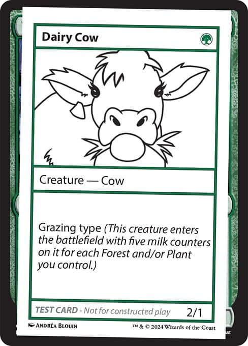Dairy Cow 2024 Magic: The Gathering Mystery Booster 2