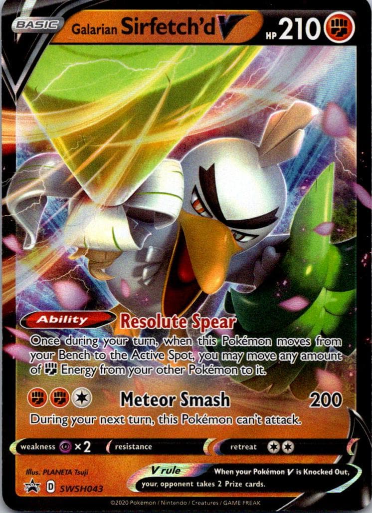 Galarian Sirfetch'd #swsh043