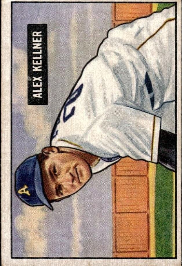 Alex Kellner 1951 bowman Bowman