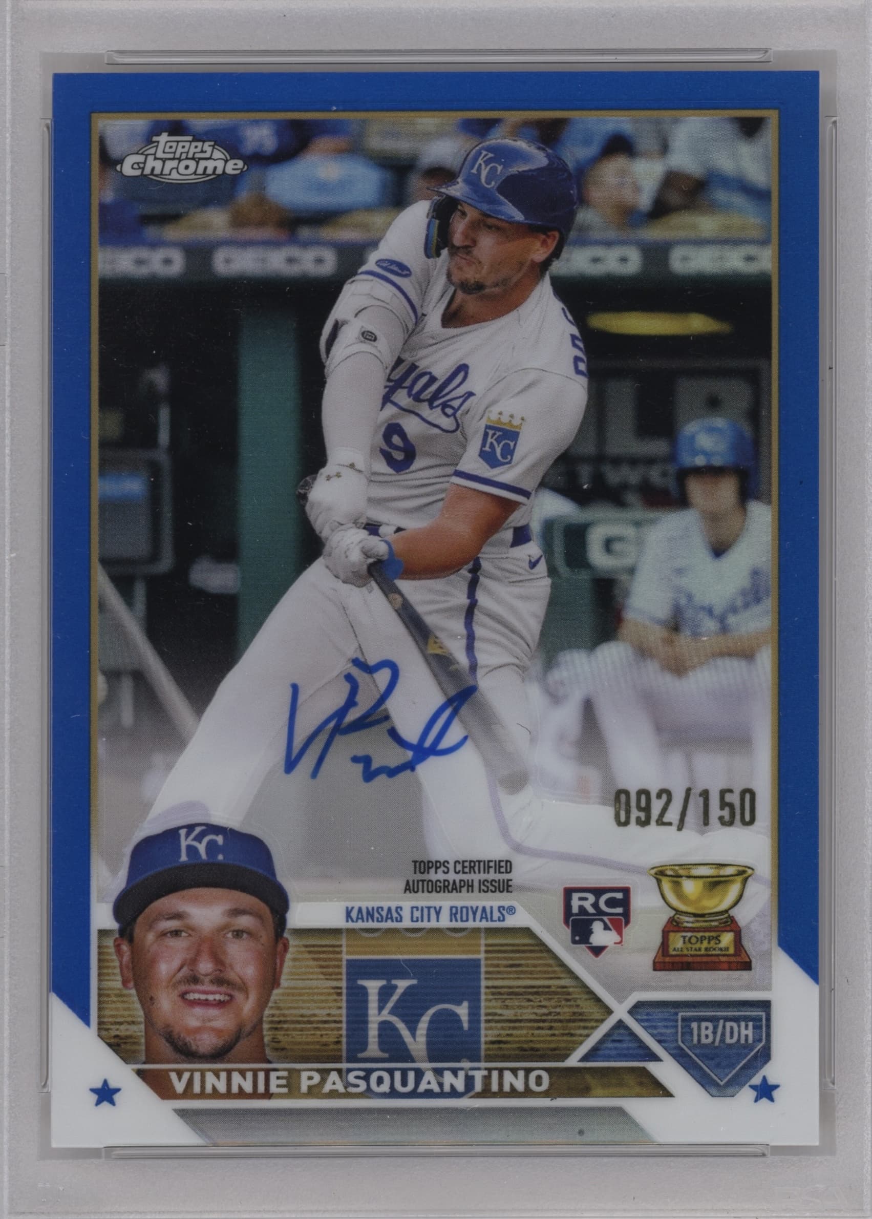 Vinnie Pasquantino 2023 topps Topps Chrome