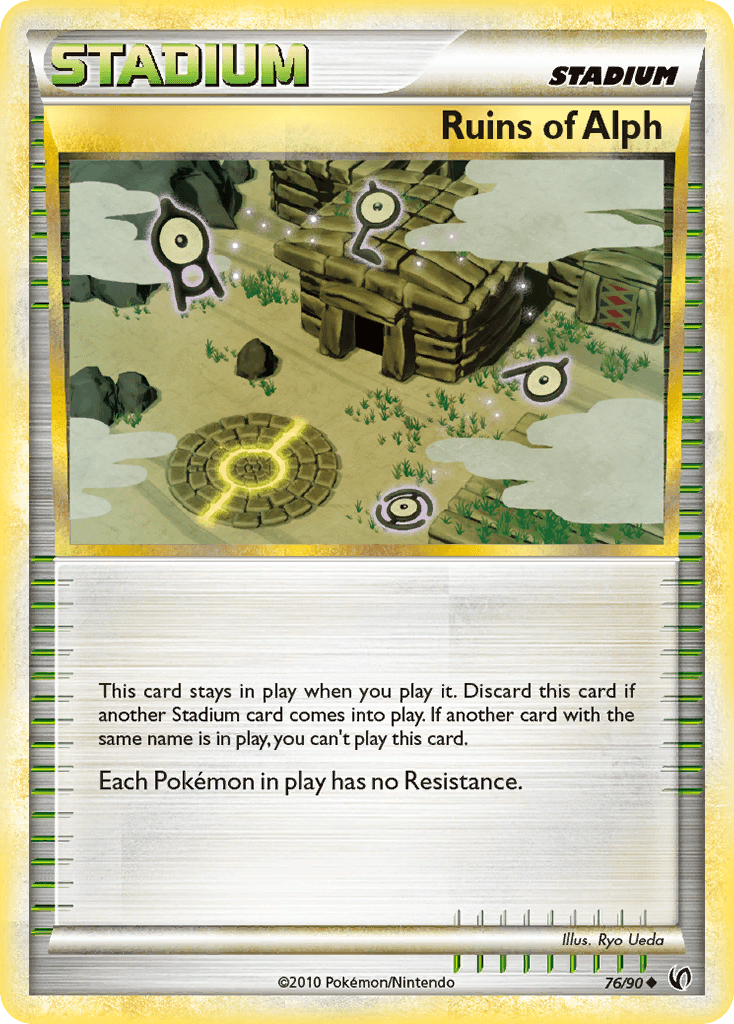 Ruins of Alph 2010 Pokemon