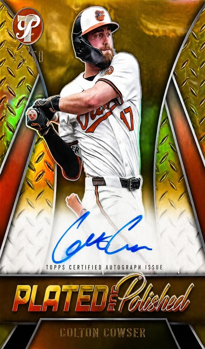 Colton Cowser 2025 topps Topps Pristine