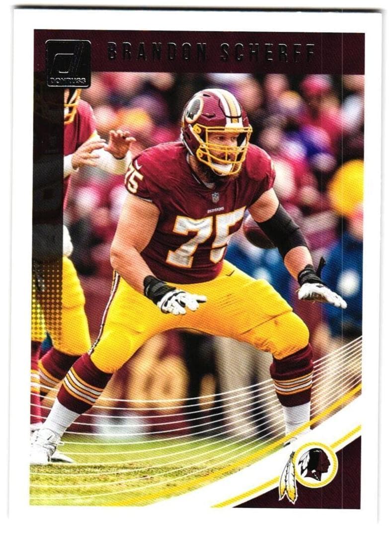 Brandon Scherff trading card