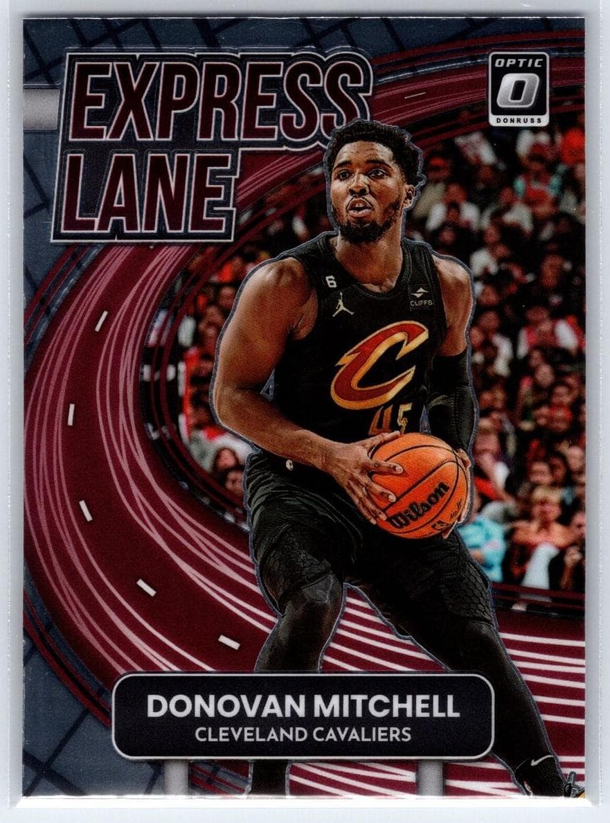 Donovan Mitchell 2022 panini Donruss Optic