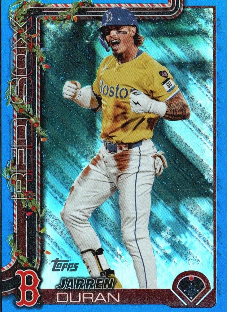 Jarren Duran 2025 topps Topps Holiday