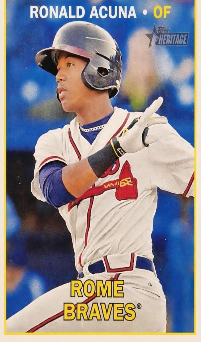 Juan Soto 2018 topps