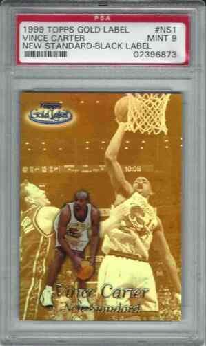 Vince Carter 1999 topps Topps Gold Label