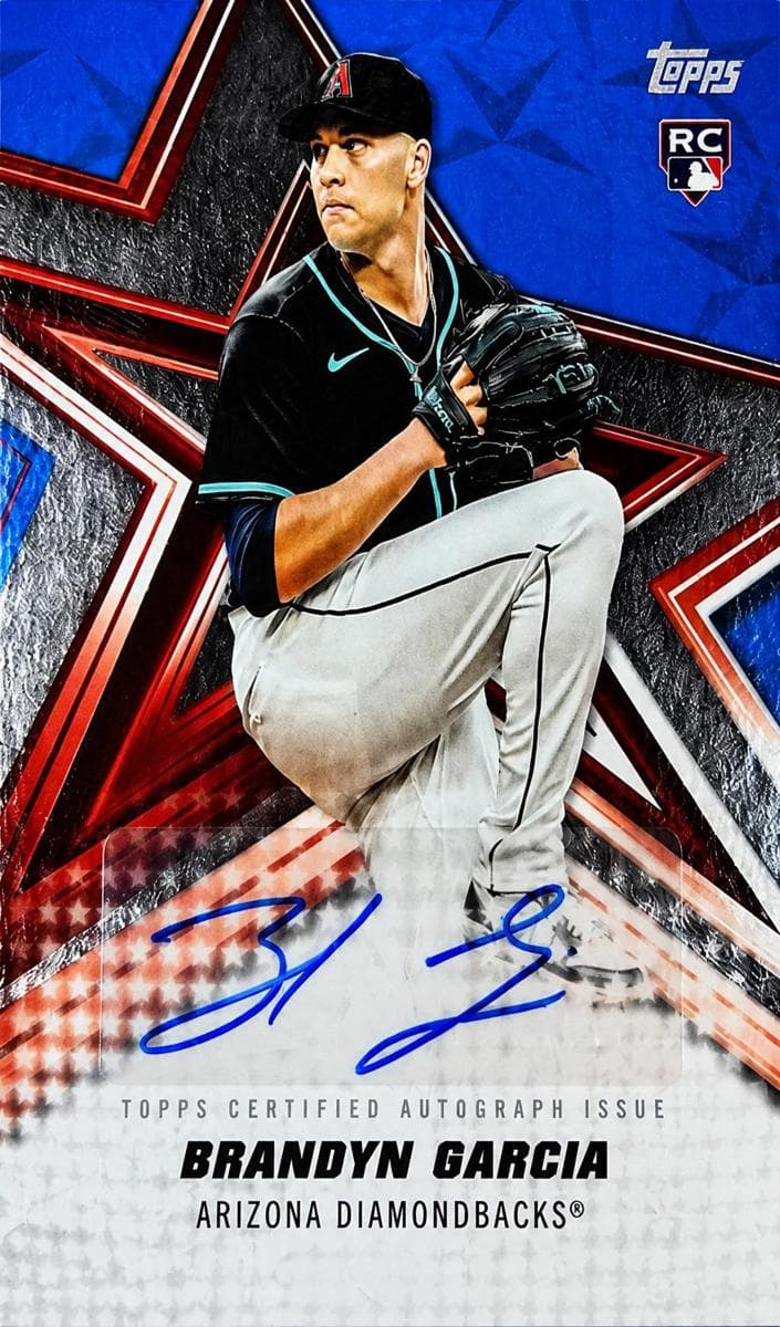 Brandyn Garcia trading card