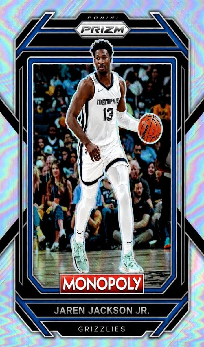 Jaren Jackson Jr 2022 panini Panini Prizm Monopoly
