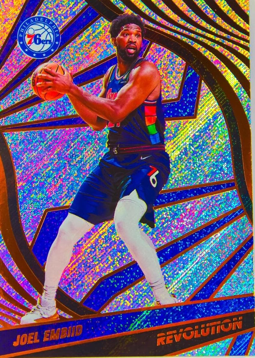 Joel Embiid 2021 panini Panini Revolution