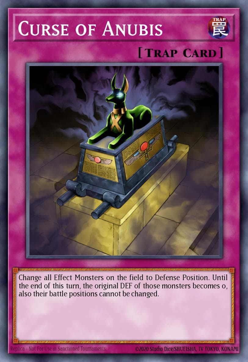 Curse of Anubis 2004 Yu-Gi-Oh!
