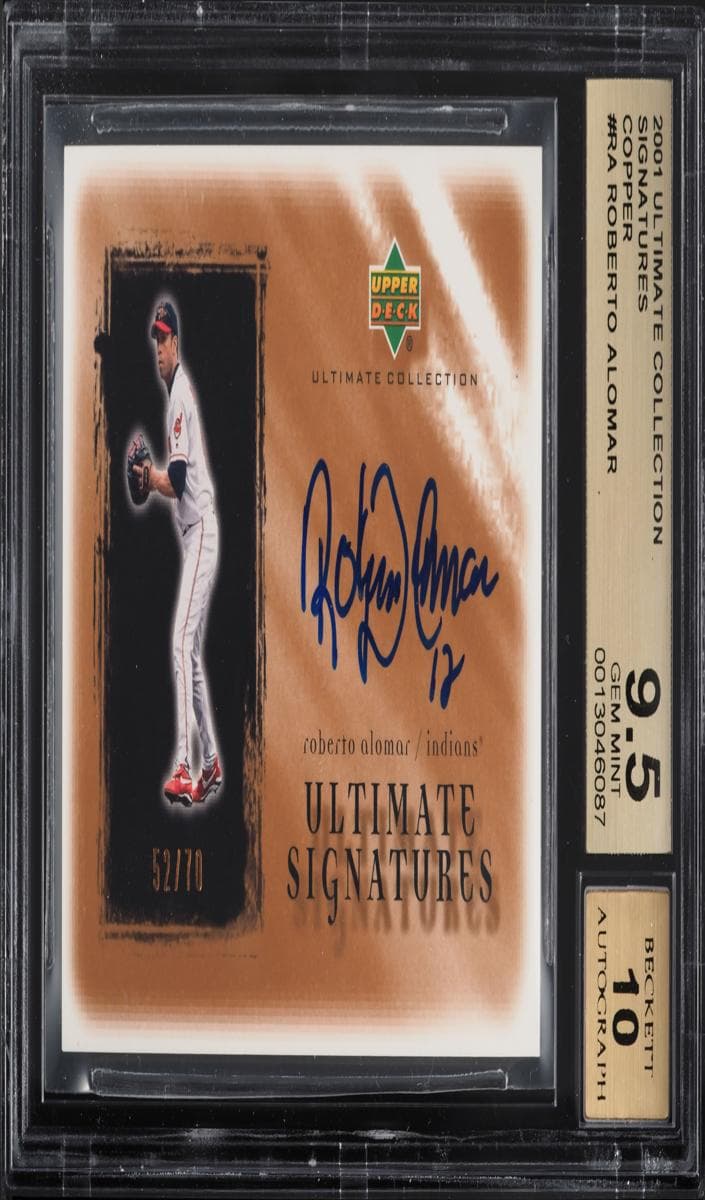 Roberto Alomar 2001 unknown SP Game Bat Edition