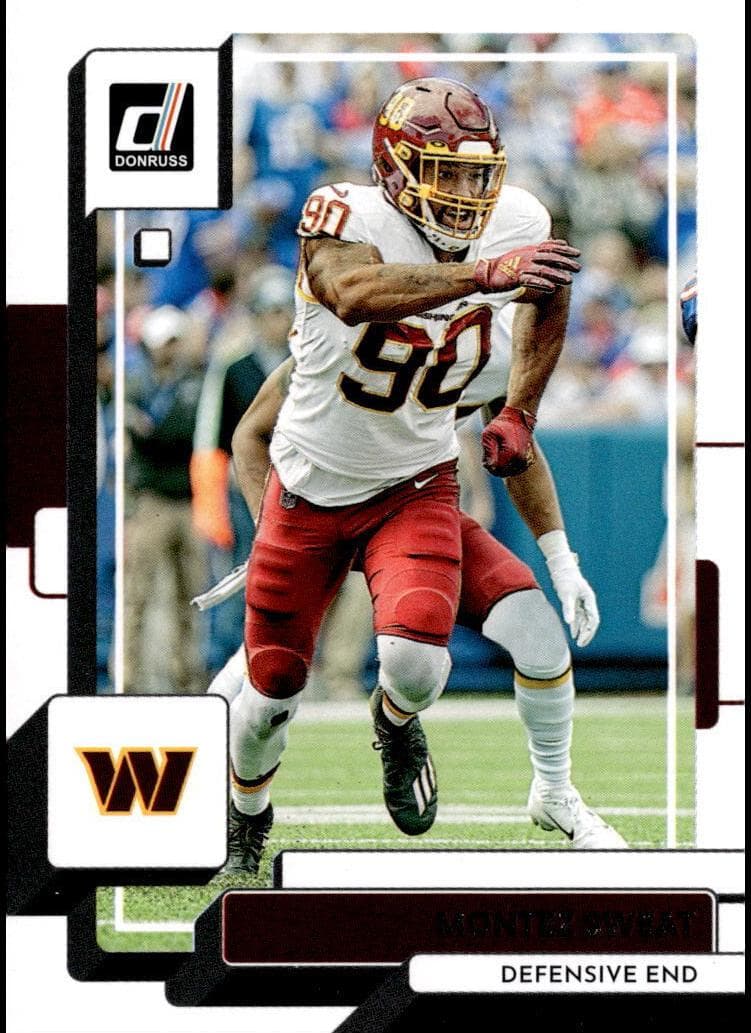 Montez Sweat 2022 panini Donruss