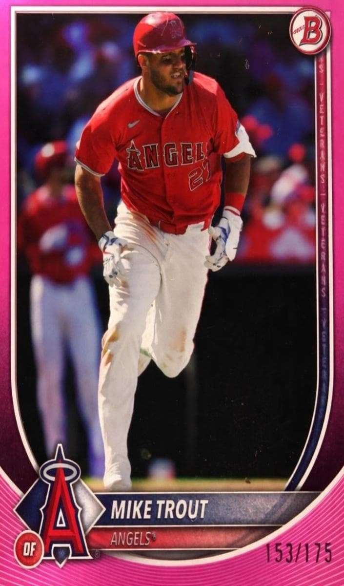 Mike Trout 2025 bowman Bowman