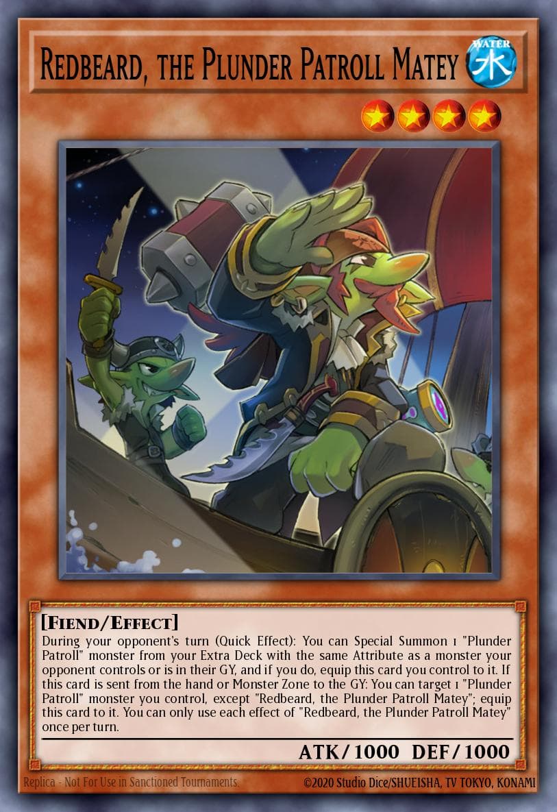 Redbeard, the Plunder Patroll Matey 2020 Yu-Gi-Oh! Ignition Assault