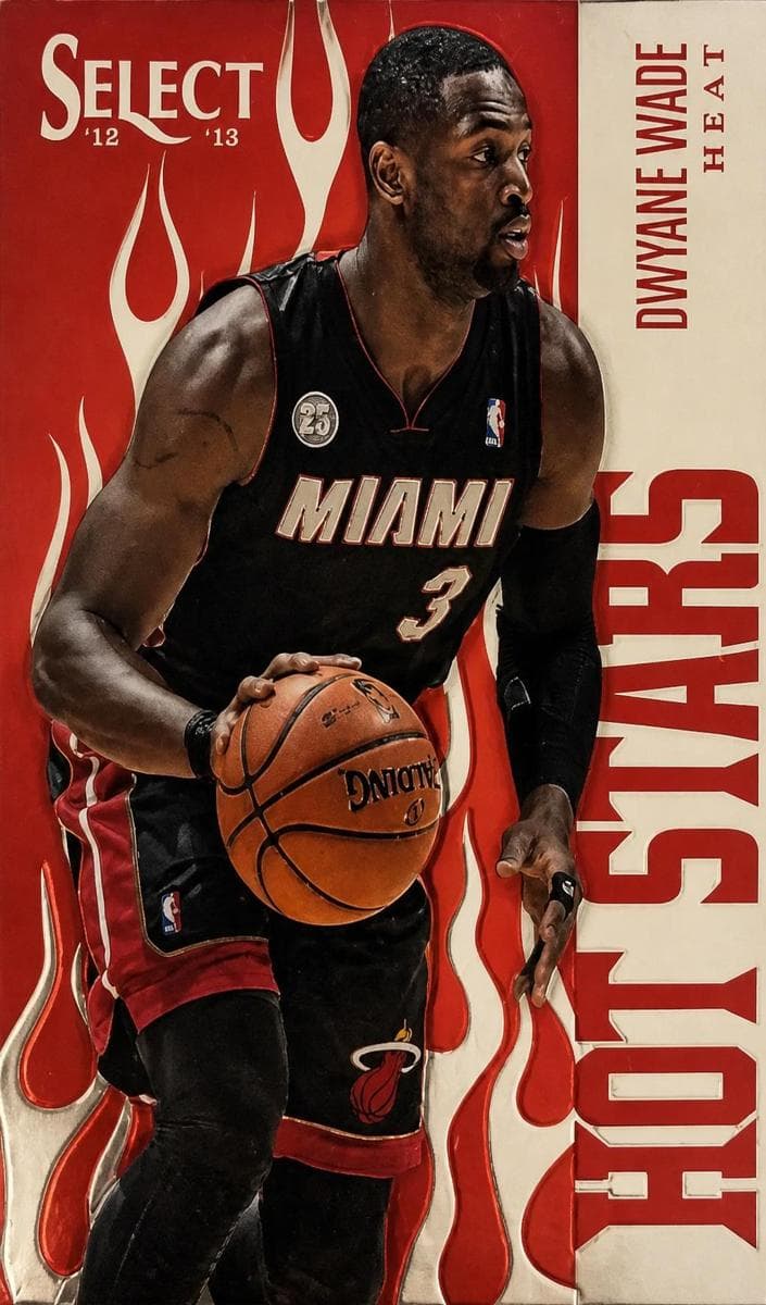 Dwyane Wade 2012 panini