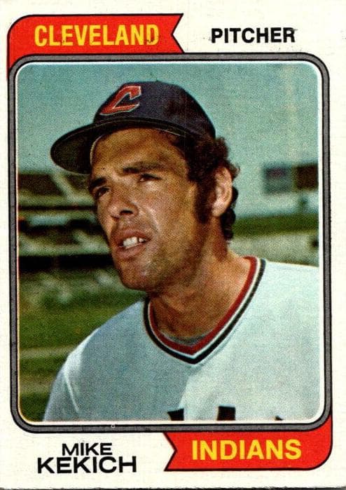 Mike Kekich 1974 topps Topps