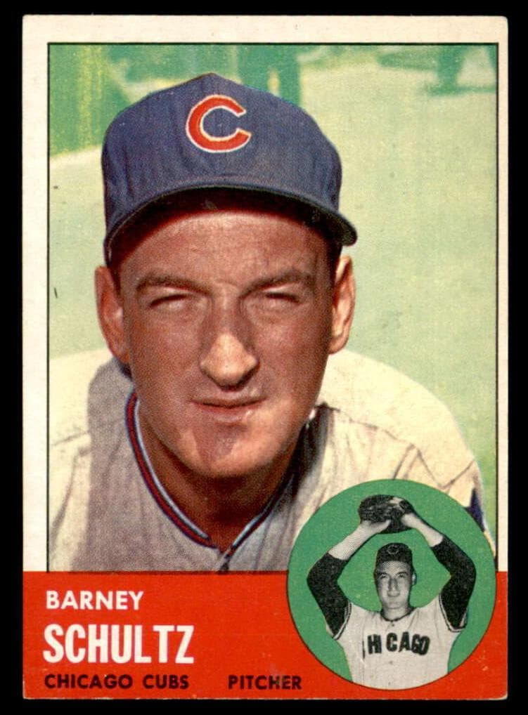 Barney Schultz 1963 topps Topps