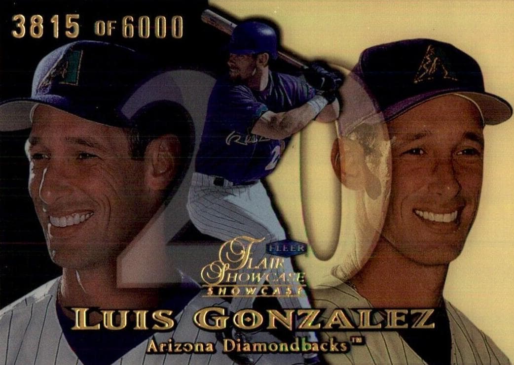 Luis Gonzalez 1999 unknown Flair Showcase
