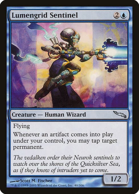 Lumengrid Sentinel 2003 Magic: The Gathering Mirrodin