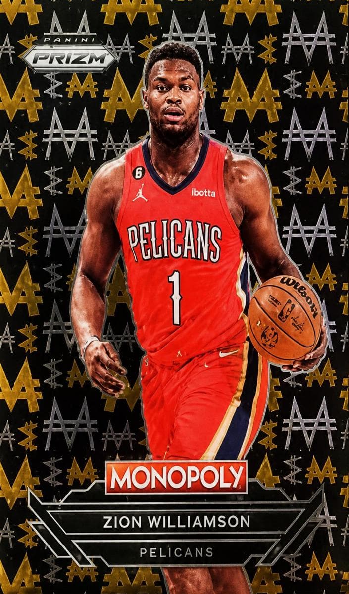 Zion Williamson 2023 panini Panini Prizm Monopoly