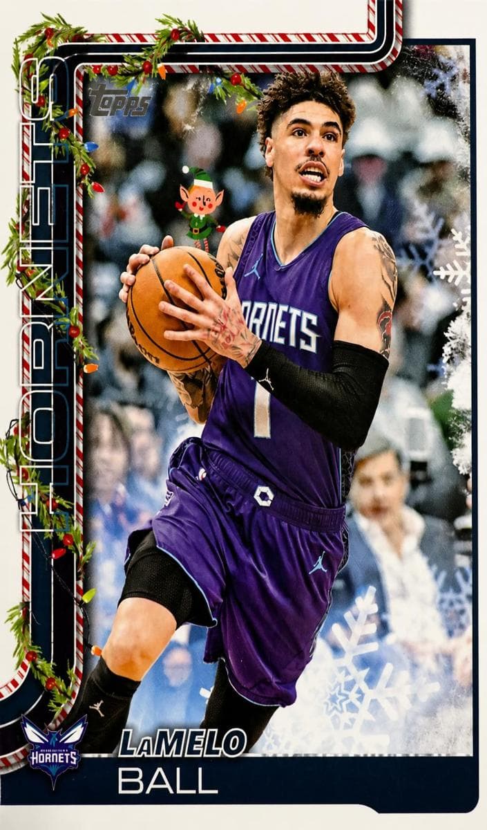 LaMelo Ball 2025 topps Topps Holiday