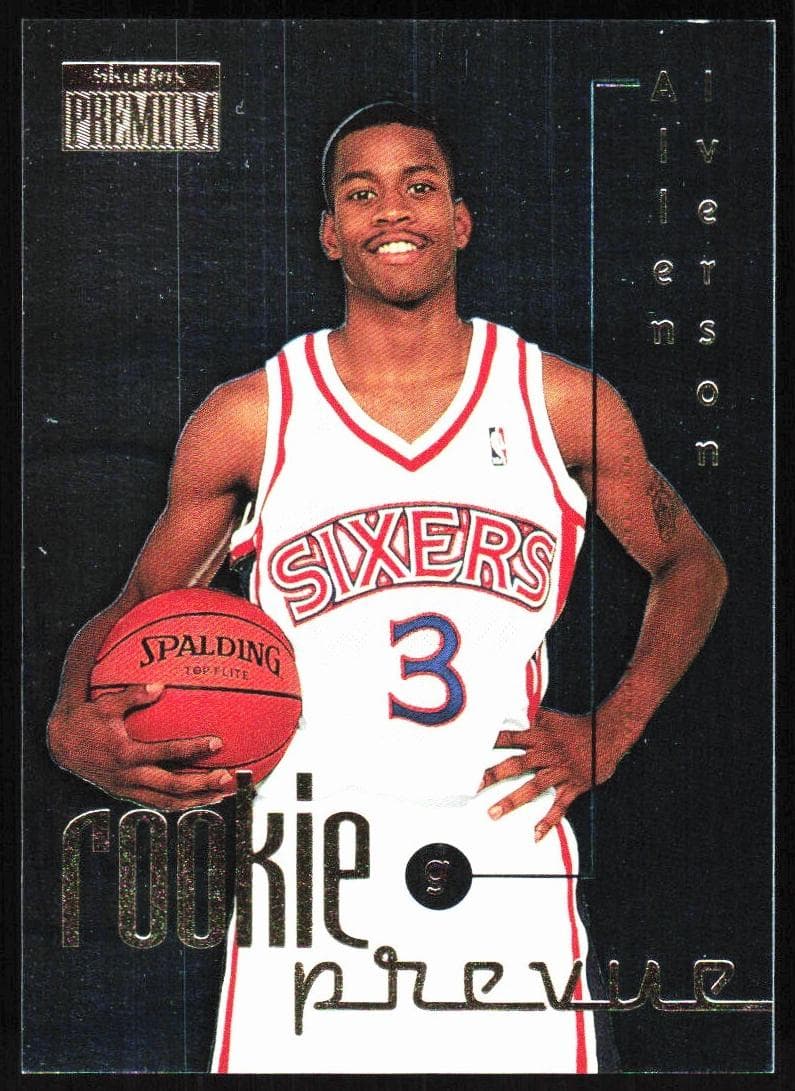 Allen Iverson 1996 fleer