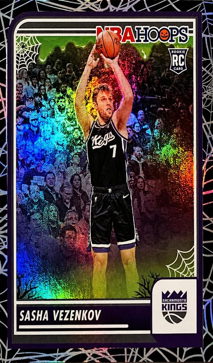 Sasha Vezenkov 2023 panini Hoops Haunted Hoops