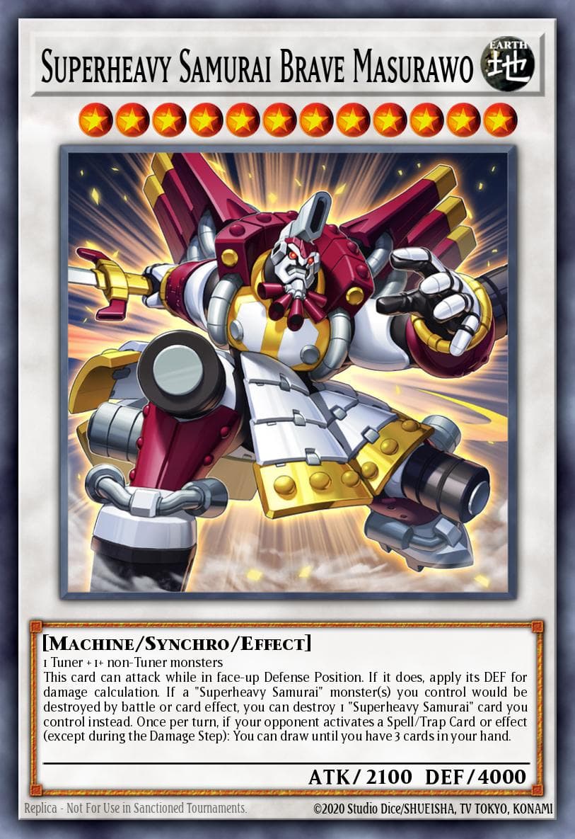 Superheavy Samurai Brave Masurawo #CYAC-EN039
