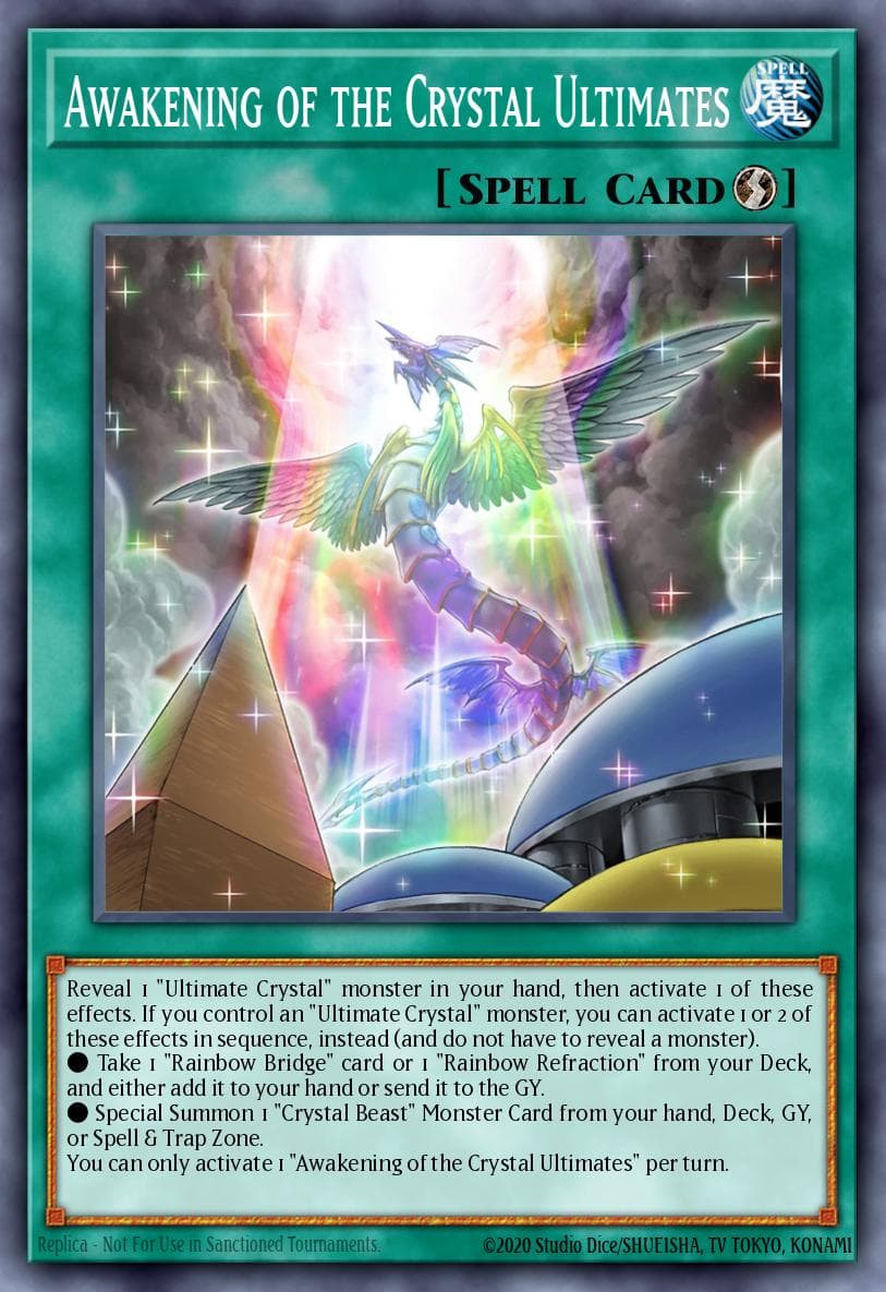 Awakening of the Crystal Ultimates #SDCB-EN016