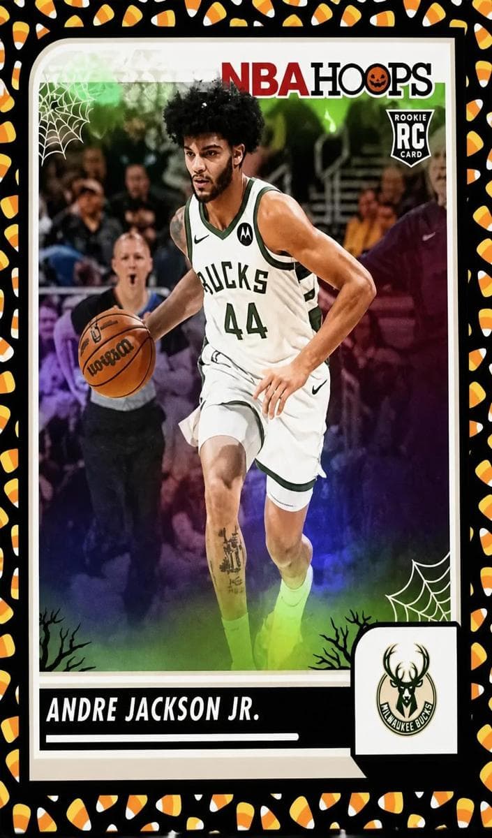 Andre Jackson Jr. 2023 panini Hoops Haunted Hoops