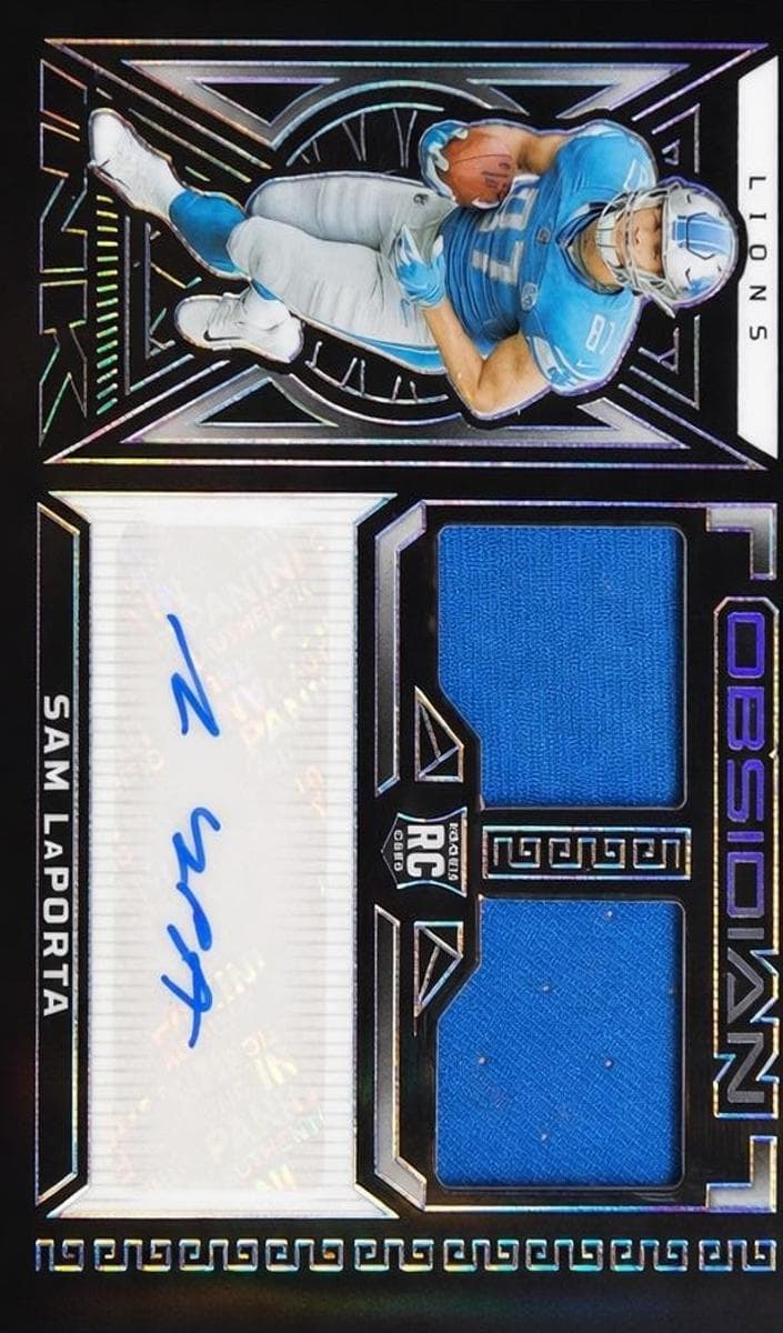 Sam LaPorta 2023 panini Obsidian