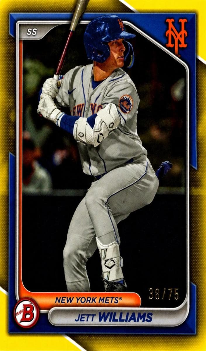 Jett Williams 2024 bowman Prospects