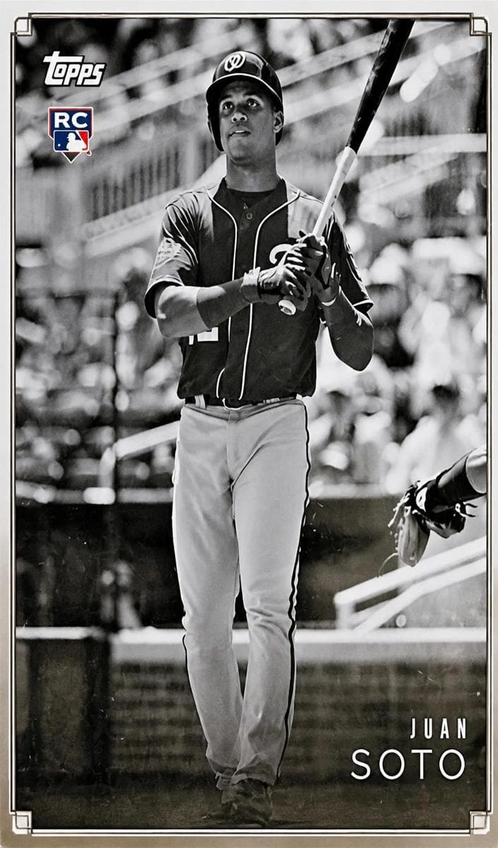 Juan Soto 2018 topps
