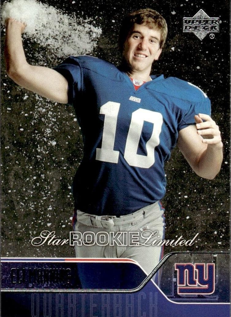 Eli Manning trading card