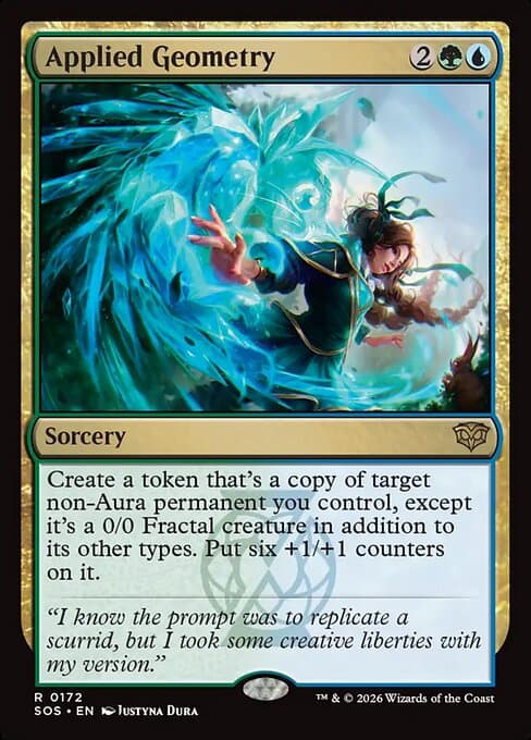 Applied Geometry 2026 Magic: The Gathering Secrets of Strixhaven Extended Art