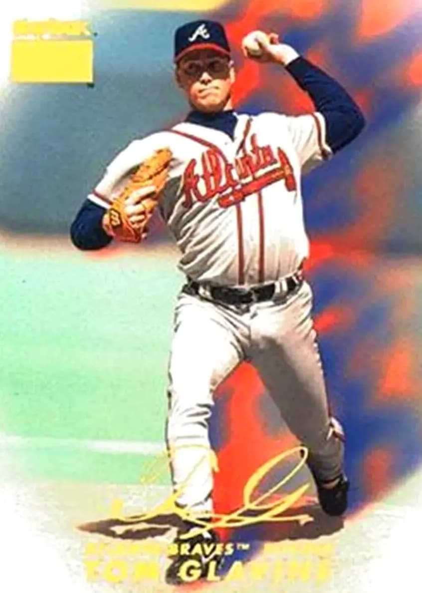 Tom Glavine 1999 fleer SkyBox Premium