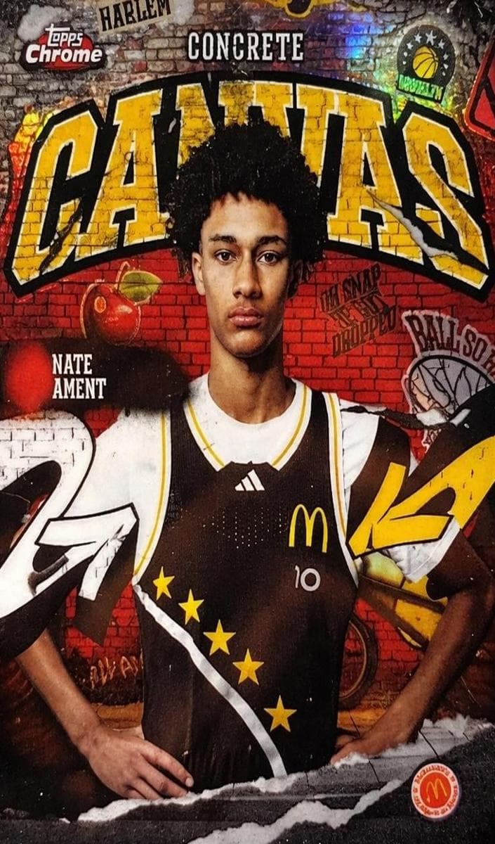 Nate Ament trading card