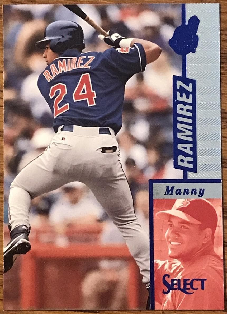 Manny Ramirez 1997 panini Select
