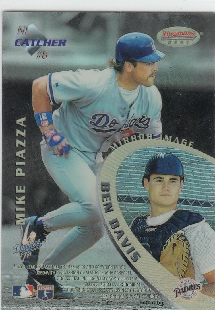 Ivan Rodriguez / Jose Valentin / Mike Piazza / Ben Davis #8